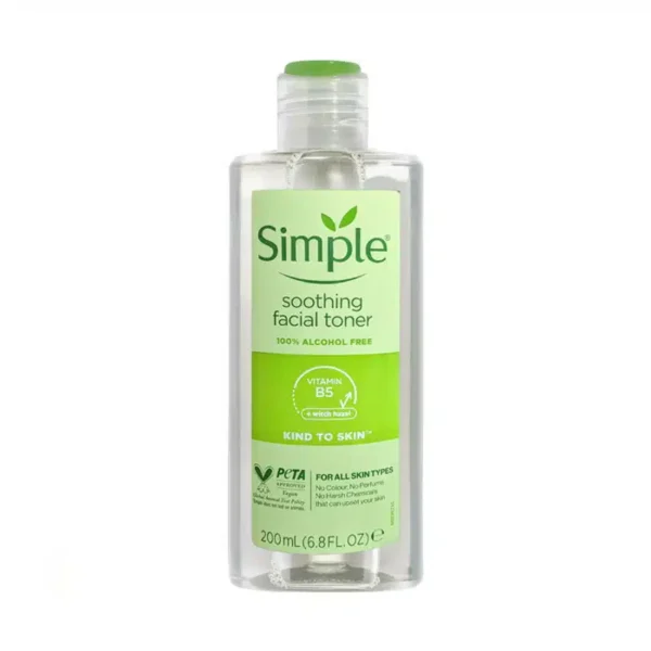 Simple Kind to Skin Soothing Facial Toner – 200ml