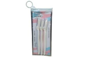 Lmltop Light & Portable Eyebrow Razor 3Pcs