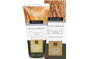 3W Clinic Rice Bran Clear Cleansing Foam 180ml