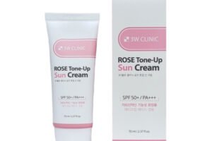3W Clinic Rose Tone-Up Sun Cream SPF 50+ PA+++ 70ml