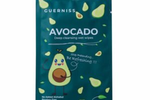 Guerniss Avocado Deep Cleansing Wet Wipes 1 Sheet