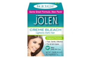 Jolen Creme Bleach Lightens Dark Hair Original Formula 30ml