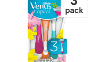 Gillette Venus Tropical Women's Disposable Razors 3 Pcs