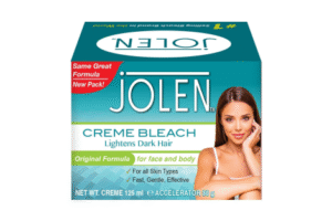 Jolen Creme Bleach Lightens Dark Hair Original Formula 125ml