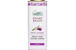 Snake Brand Prickly Heat Relaxing Cooling Powder 280g
