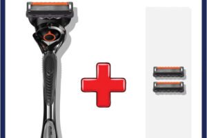 Gillette FCBarcelona Fusion Proglide Razor With 2 Extra Blades