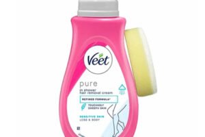 Veet Pure In Shower Hair Removal Cream For Sensitive Skin 400ml