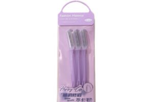 Lmltop Fashion Makeup Comfort & Portable Brow Razor 3pcs
