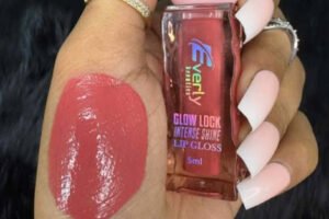 Everly Beauties Glow Lock Intense Shine Lip Gloss - Desert Rose