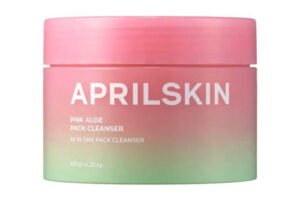 Aprilskin Pink Aloe Pack Cleanser 120g