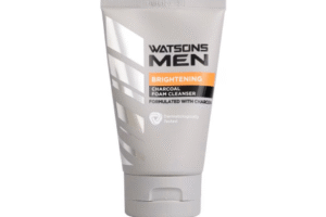 Watsons Men Brightening Charcoal Foam Cleanser 100g