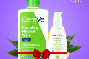 CeraVe Hydrating Micellar Water + Aveeno Face Moisturizer SPF 30